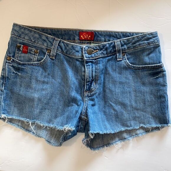 Tilt cut-off jean shorts - Picture 3 of 4